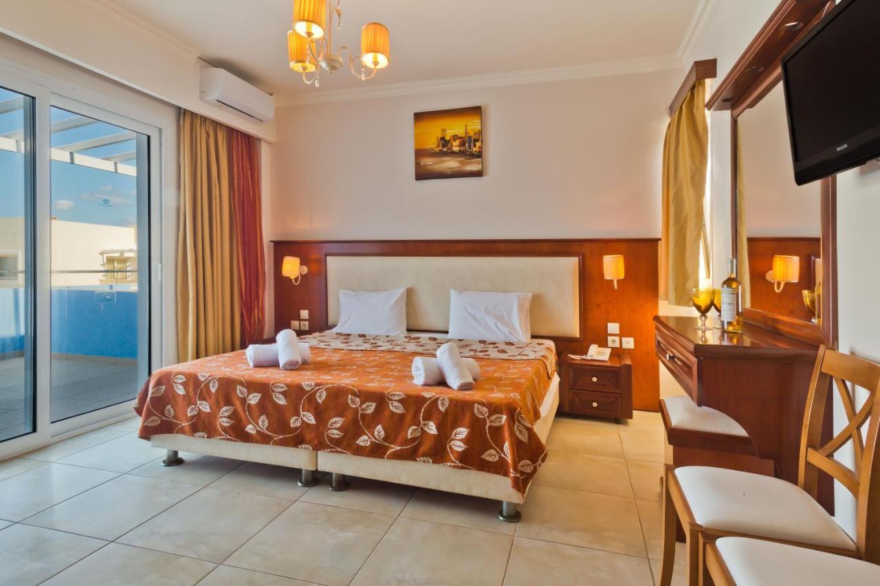 Royal Beach Hotel Arkasa Bagian luar foto
