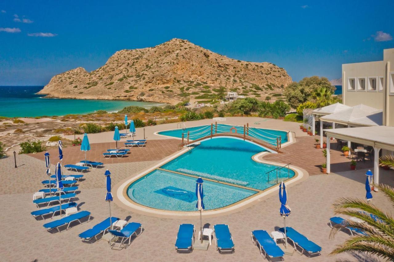 Royal Beach Hotel Arkasa Bagian luar foto