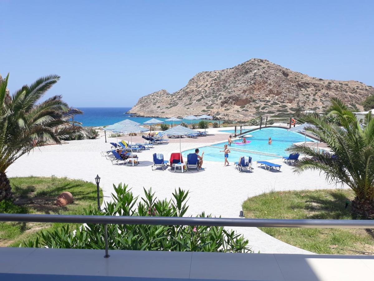 Royal Beach Hotel Arkasa Bagian luar foto