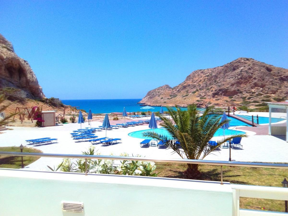 Royal Beach Hotel Arkasa Bagian luar foto