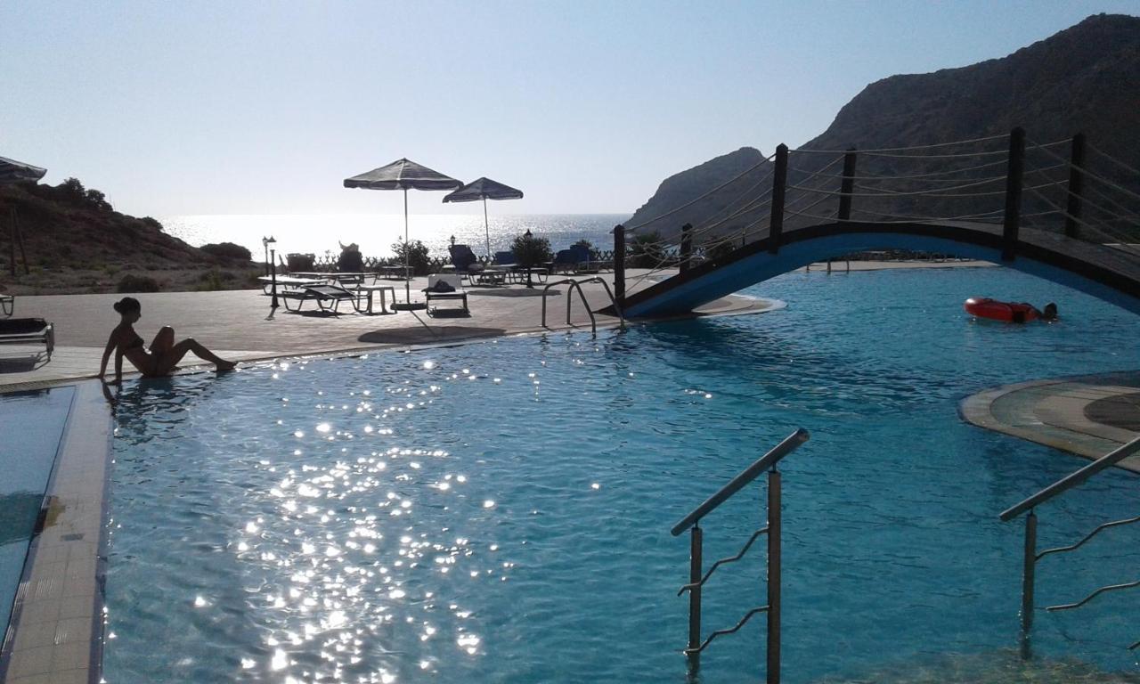 Royal Beach Hotel Arkasa Bagian luar foto
