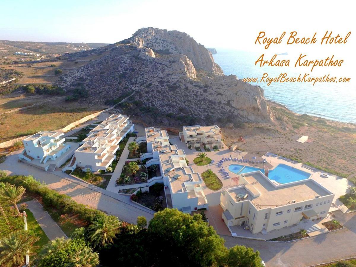 Royal Beach Hotel Arkasa Bagian luar foto