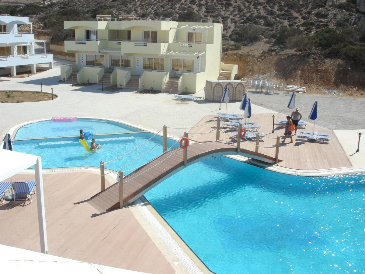 Royal Beach Hotel Arkasa Bagian luar foto