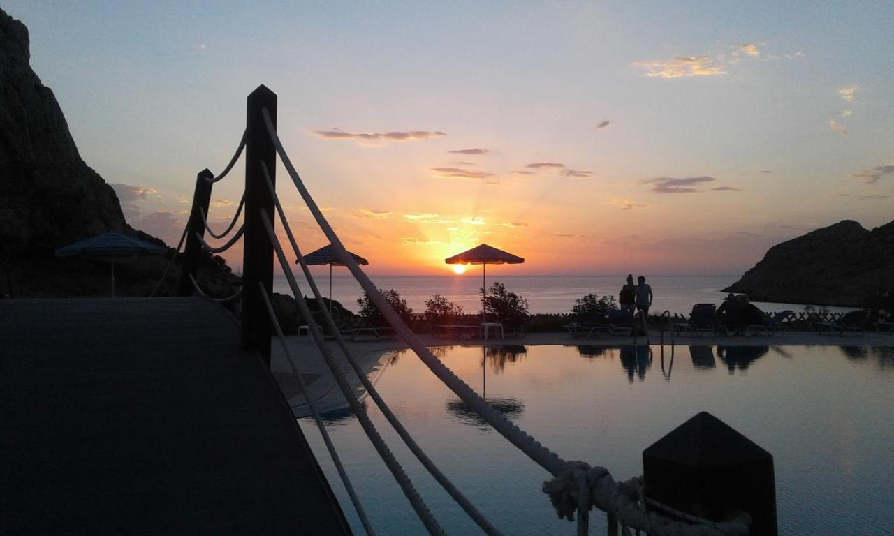 Royal Beach Hotel Arkasa Bagian luar foto