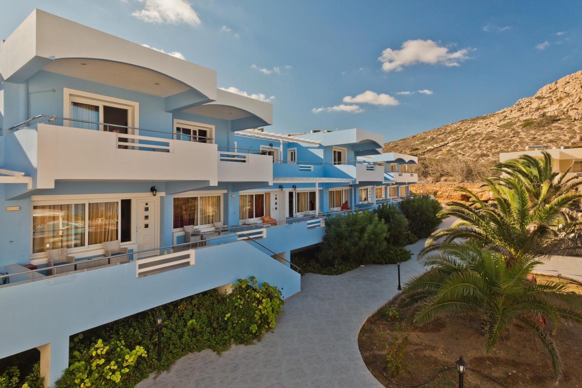 Royal Beach Hotel Arkasa Bagian luar foto