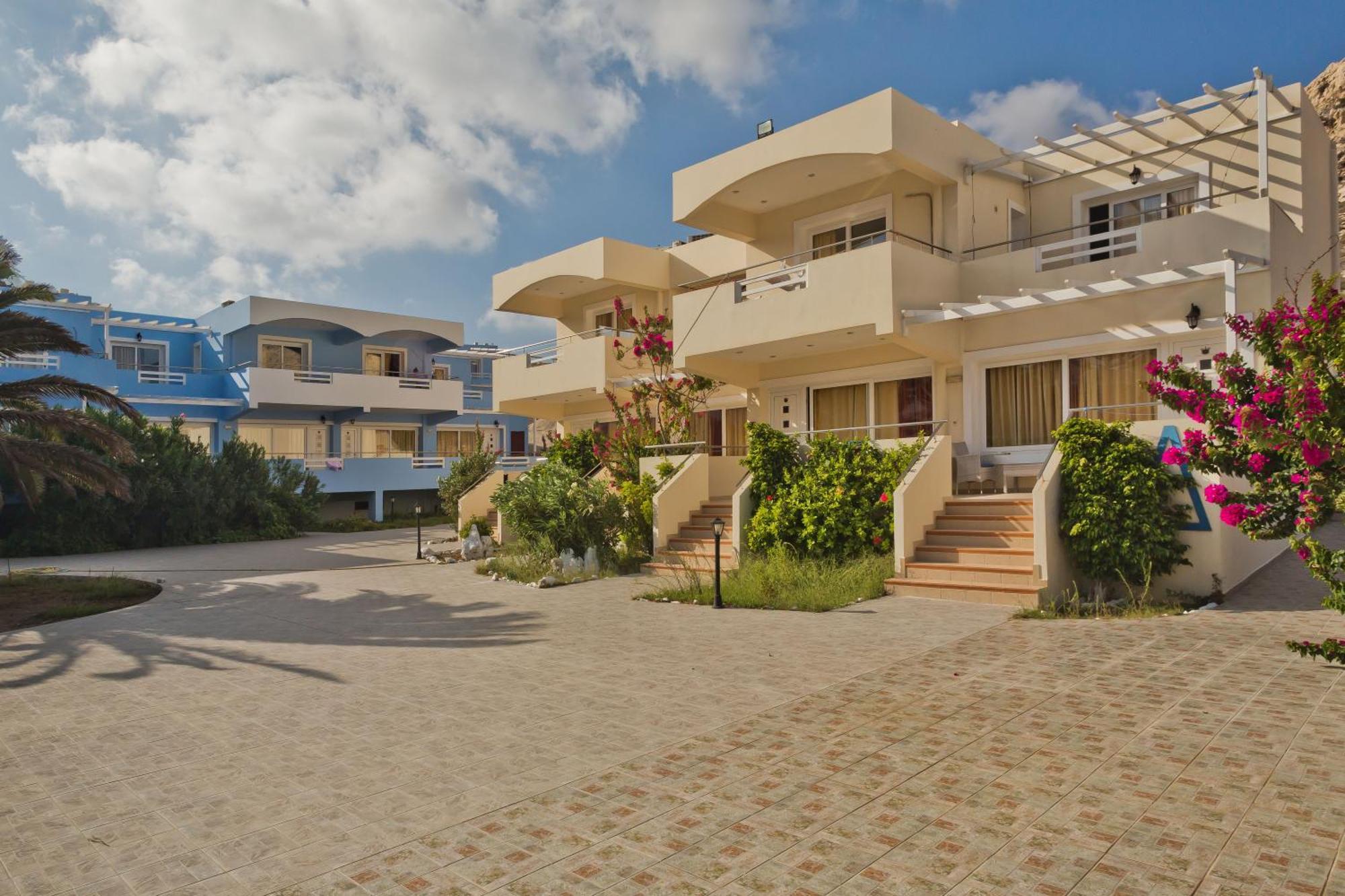 Royal Beach Hotel Arkasa Bagian luar foto