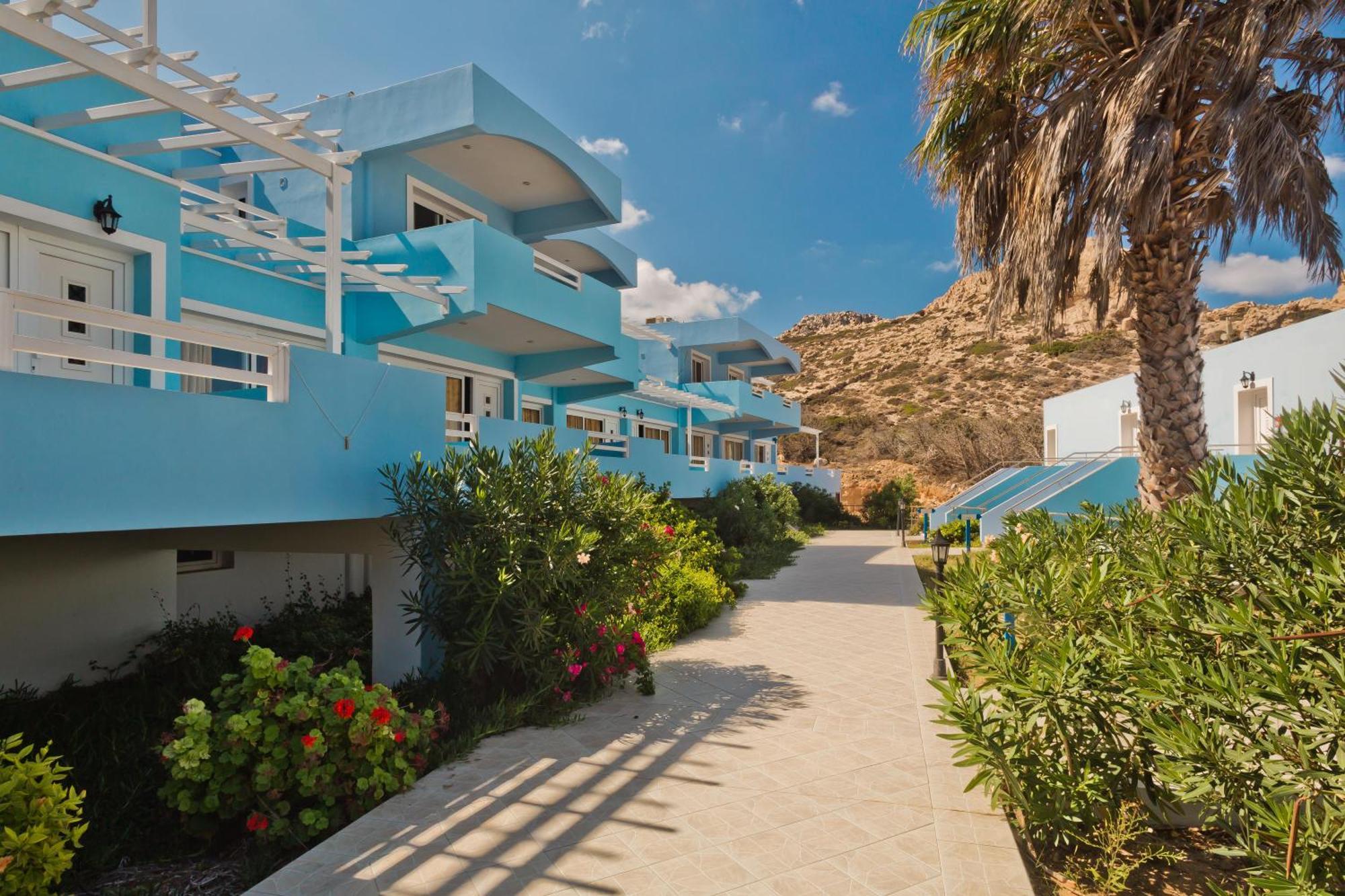 Royal Beach Hotel Arkasa Bagian luar foto