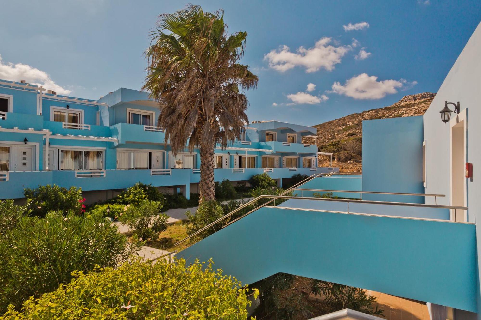 Royal Beach Hotel Arkasa Bagian luar foto