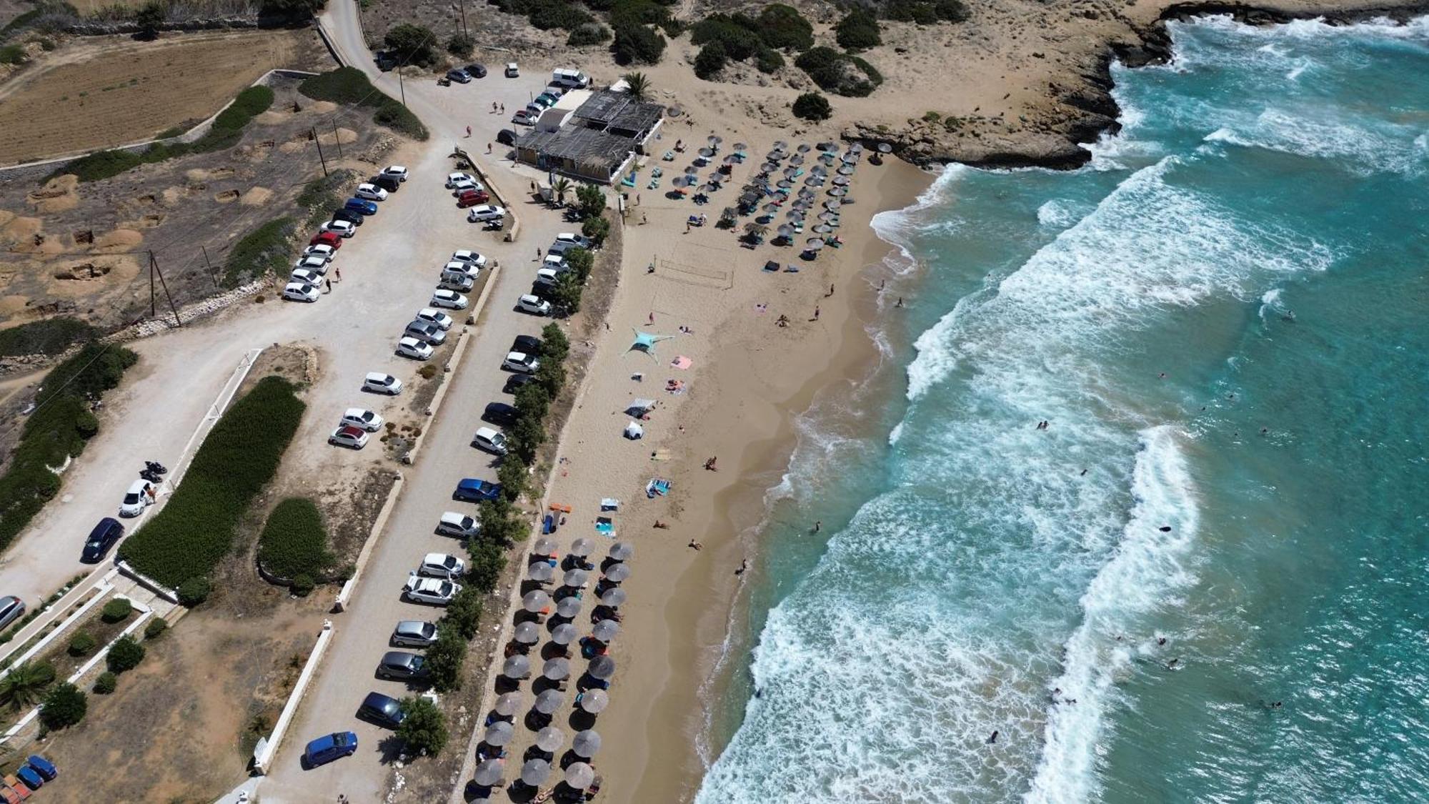 Royal Beach Hotel Arkasa Bagian luar foto