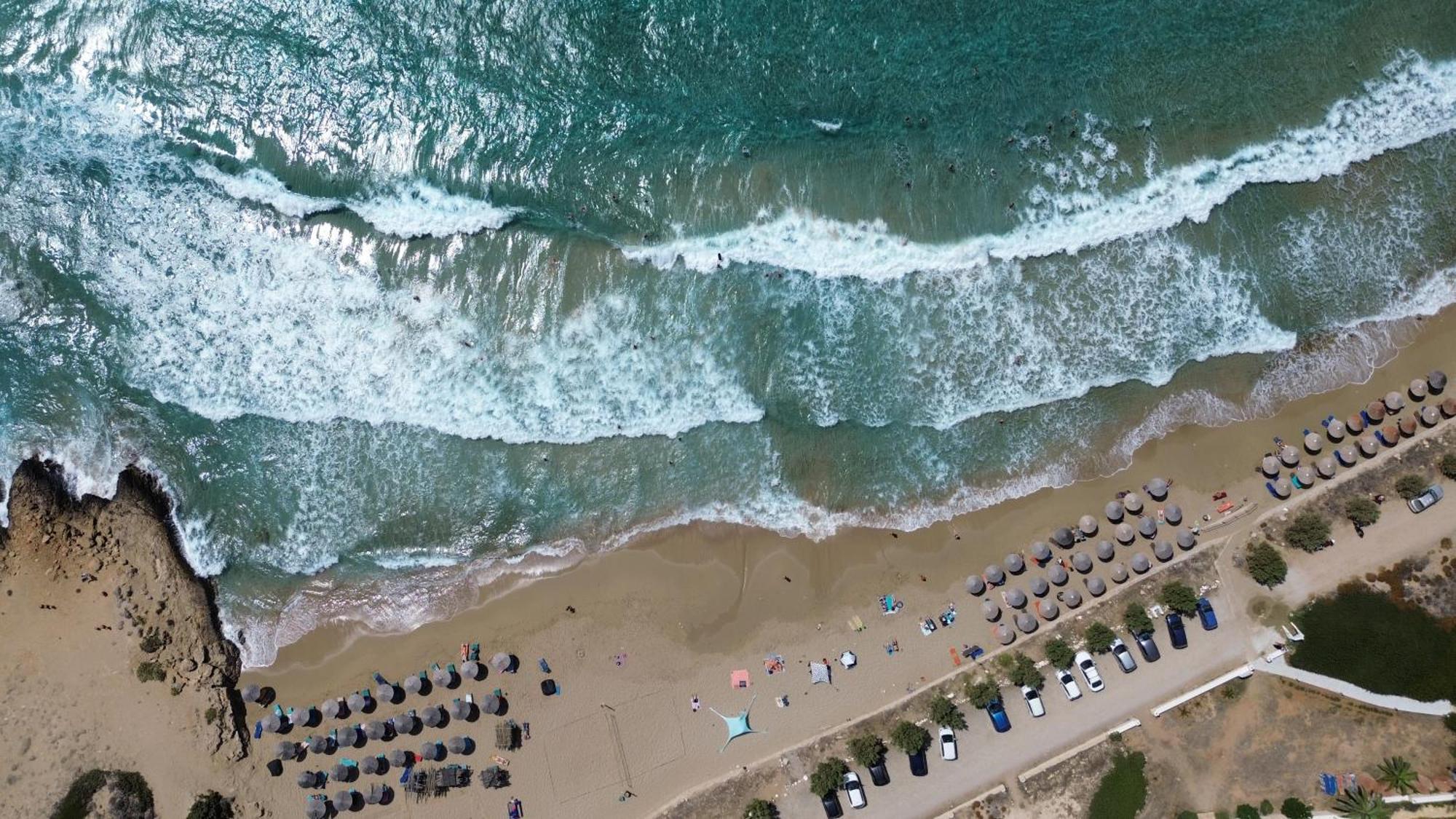 Royal Beach Hotel Arkasa Bagian luar foto