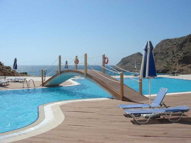 Royal Beach Hotel Arkasa Bagian luar foto